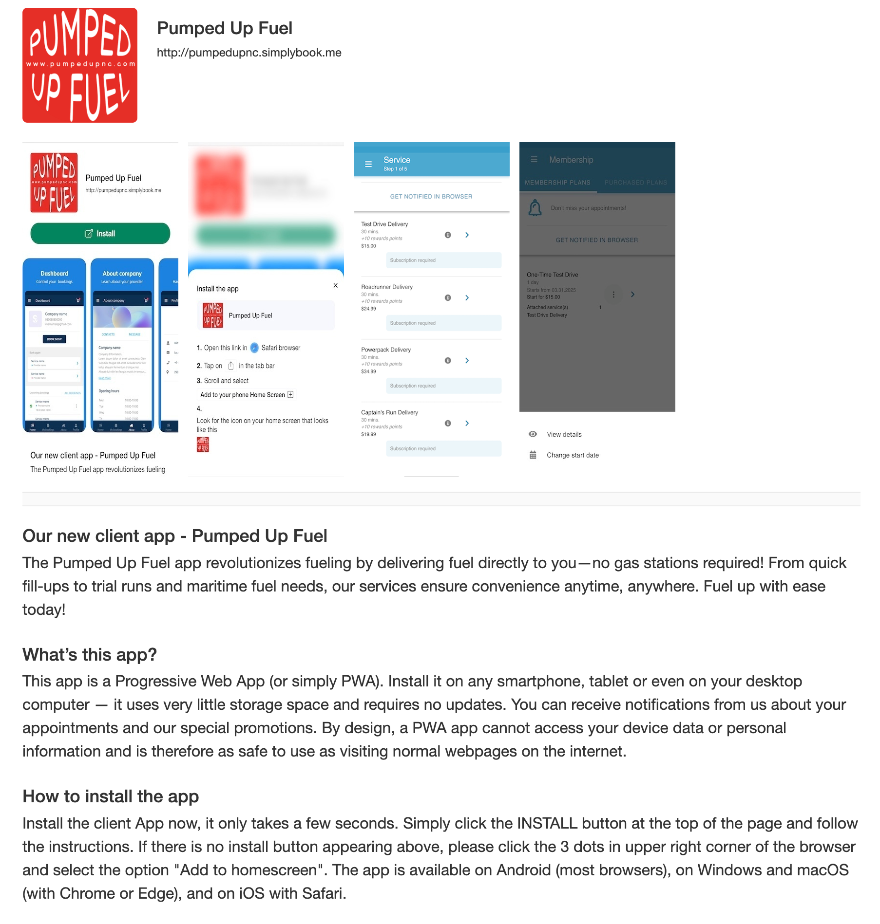 Client App Instructions